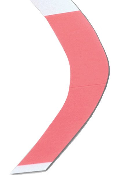 Toupee Red Liner Contoured Tape Strips