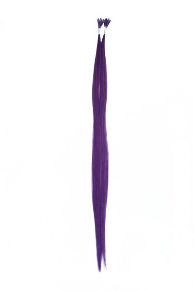 Human Hair 20 iTips - Purple