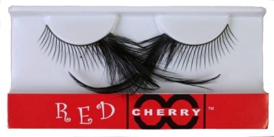 False Eyelashes - Feather Black