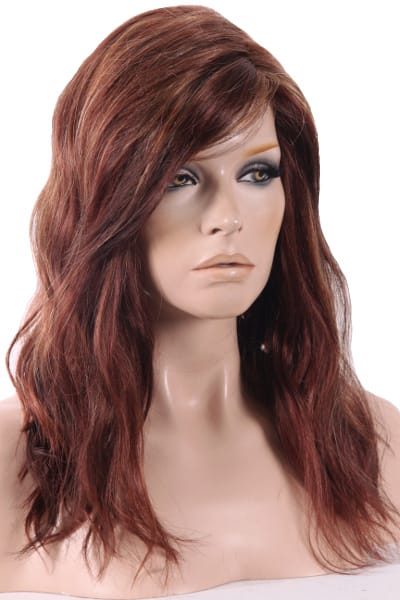 Rachel - Handtied Monotop Lace Front – Colour 32F Cherry Cream