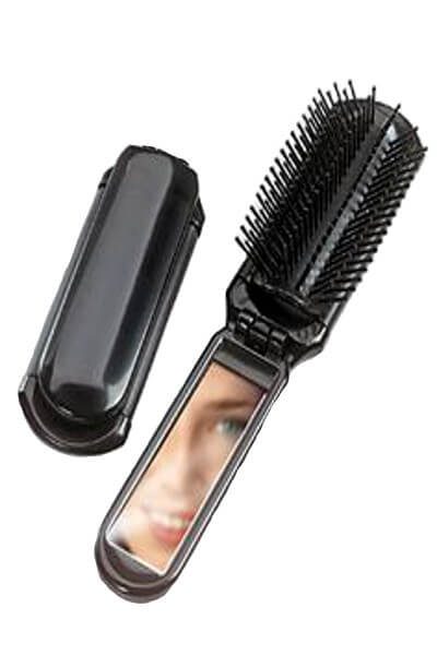 Pop Up Folding Mirror Brush