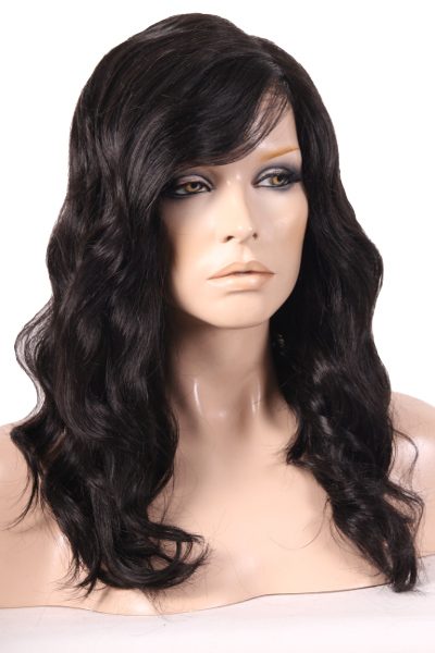 Sarah - Handtied Lace Front Monotop - Colour 1B Hot Fudge