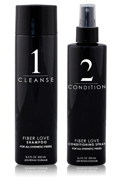 Jon Renau Fiber Love Synthetic Hair Shampoo & Conditioner Pk