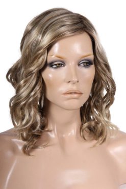 Top Smart  Wavy 12" Synthetic Lace Front Topper - 12FS12 Malibu Blonde
